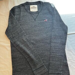 Hollister Charcoal Henley